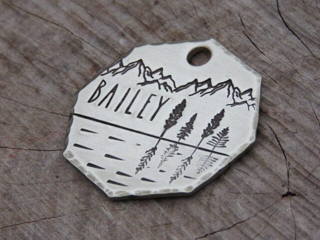 Native Wolf Pet Tags LILY