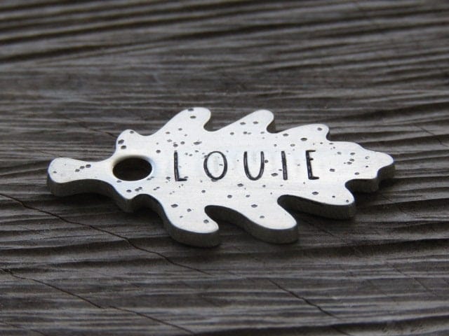 Native Wolf Pet Tags LOUIE