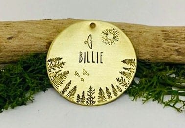 Native Wolf Pet Tags LUCKY