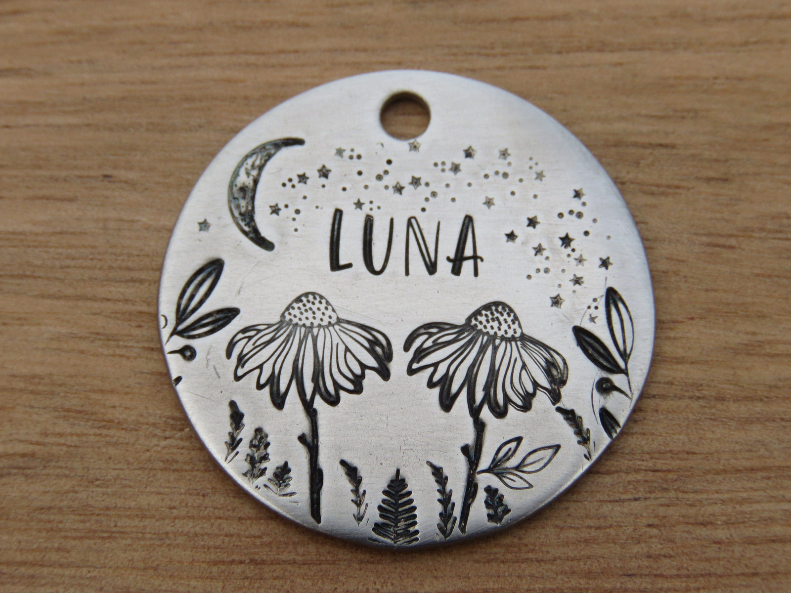 Native Wolf Pet Tags LUNA