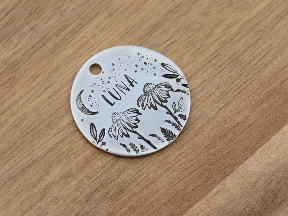 Native Wolf Pet Tags LUNA