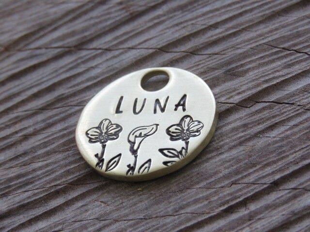 Native Wolf Pet Tags LUNA