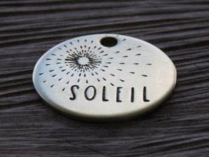 Native Wolf Pet Tags LUNE