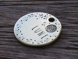 Native Wolf Pet Tags LUNE