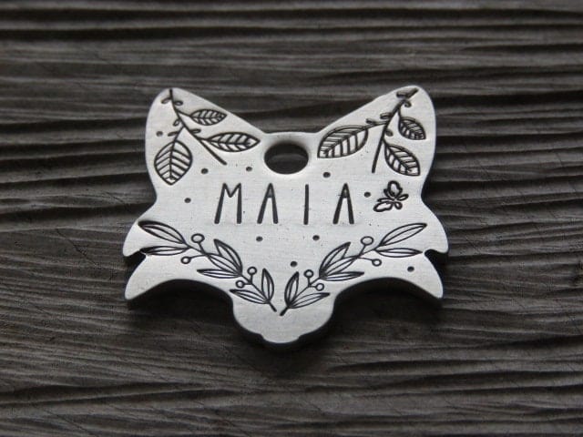 Native Wolf Pet Tags MAIA