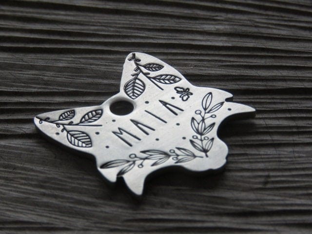Native Wolf Pet Tags MAIA
