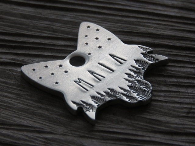 Native Wolf Pet Tags MAIA