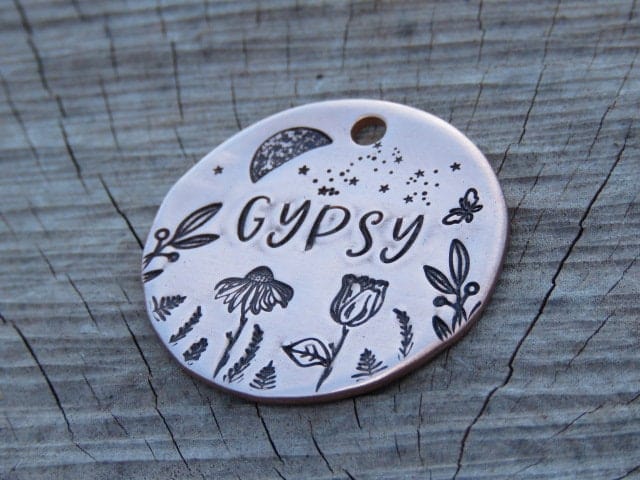 Native Wolf Pet Tags MAPLE
