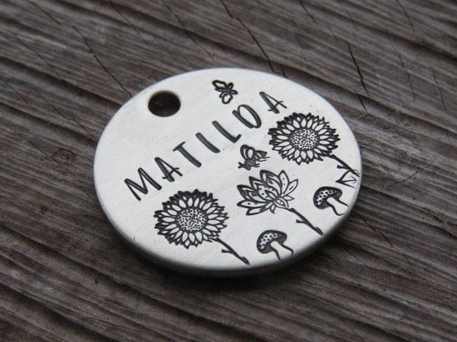 Native Wolf Pet Tags MATILDA