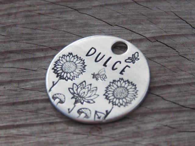 Native Wolf Pet Tags MATILDA