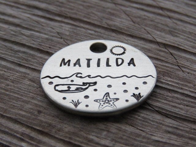 Native Wolf Pet Tags MATILDA