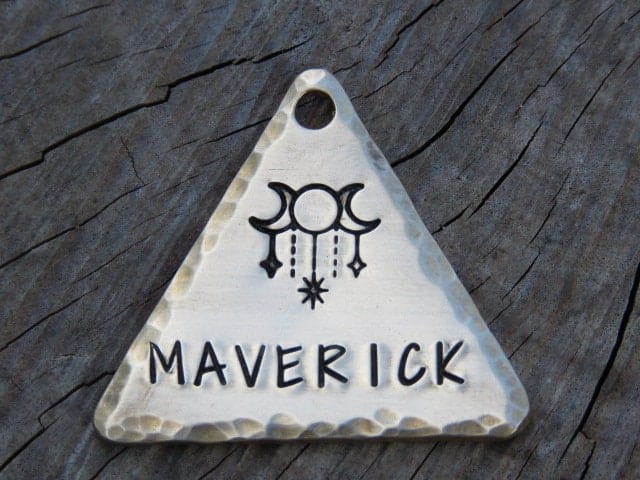 Native Wolf Pet Tags MAVERICK