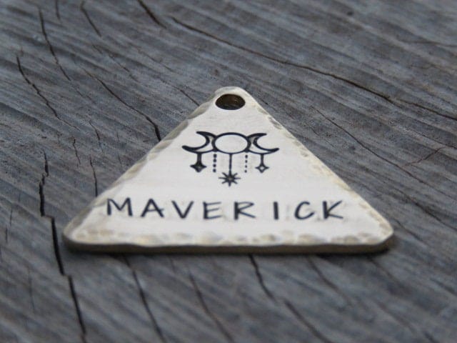 Native Wolf Pet Tags MAVERICK