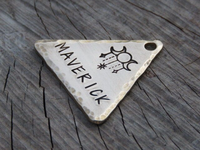 Native Wolf Pet Tags MAVERICK