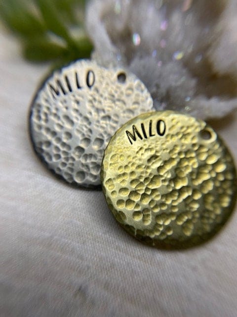 Native Wolf Pet Tags MILO