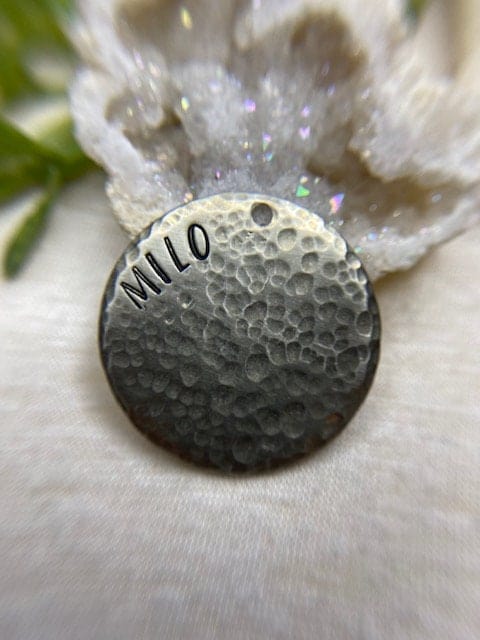 Native Wolf Pet Tags MILO