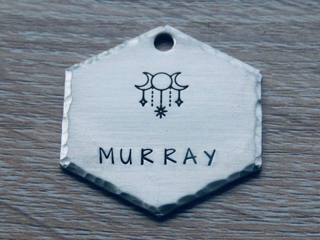 Native Wolf Pet Tags MURRAY