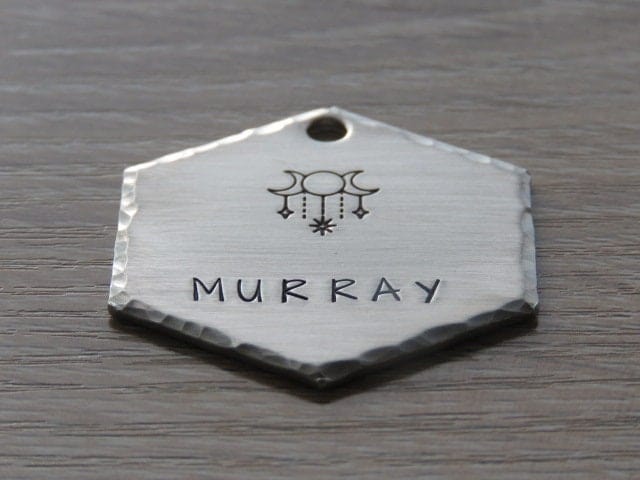 Native Wolf Pet Tags MURRAY