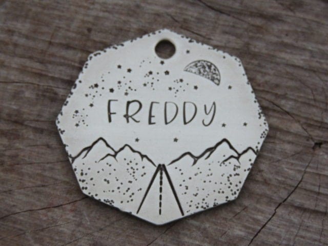 Native Wolf Pet Tags MYLA