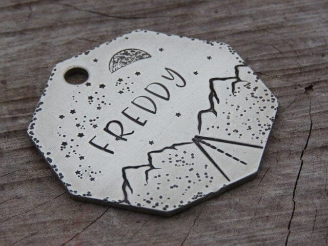 Native Wolf Pet Tags MYLA