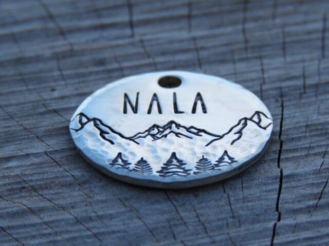 Native Wolf Pet Tags NALA