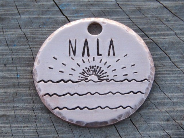 Native Wolf Pet Tags NALA