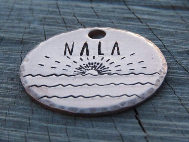 Native Wolf Pet Tags NALA