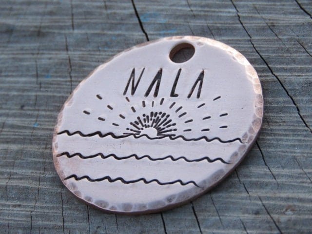 Native Wolf Pet Tags NALA