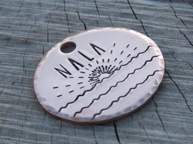 Native Wolf Pet Tags NALA