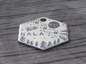 Native Wolf Pet Tags NALA