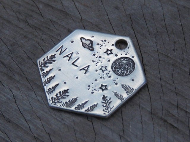 Native Wolf Pet Tags NALA