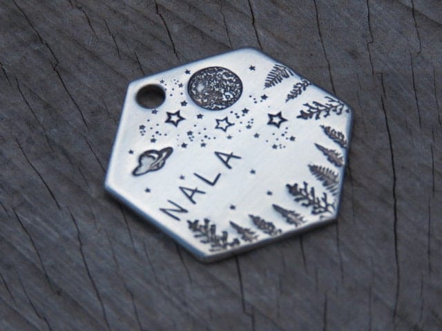 Native Wolf Pet Tags NALA