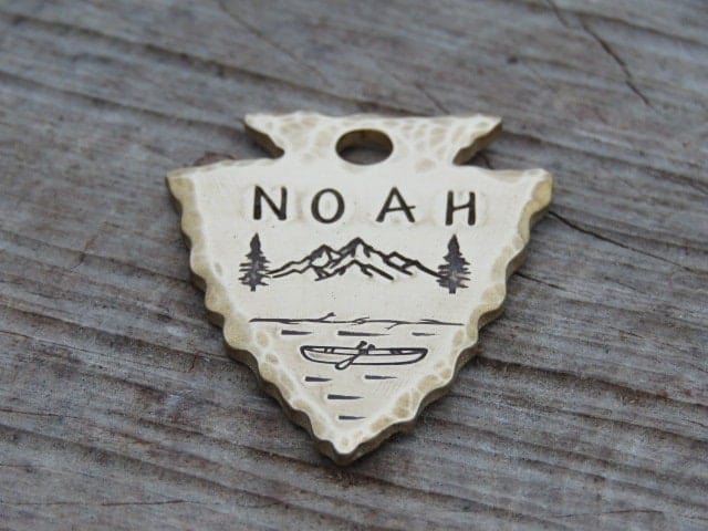 Native Wolf Pet Tags NOAH