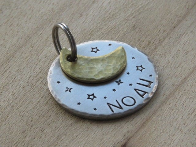 Native Wolf Pet Tags NOAH (DOUBLE)