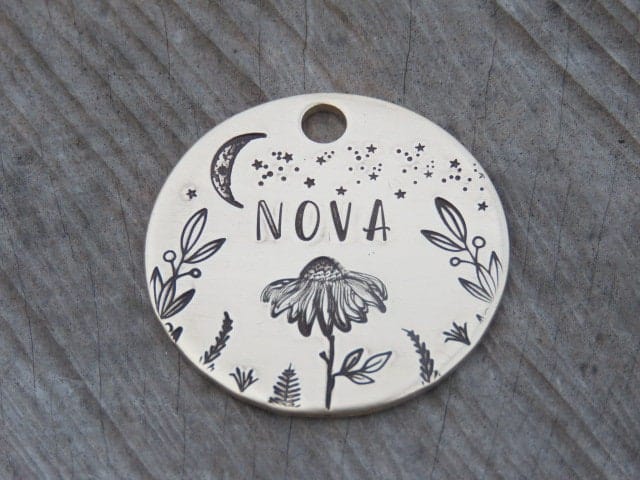 Native Wolf Pet Tags NOVA