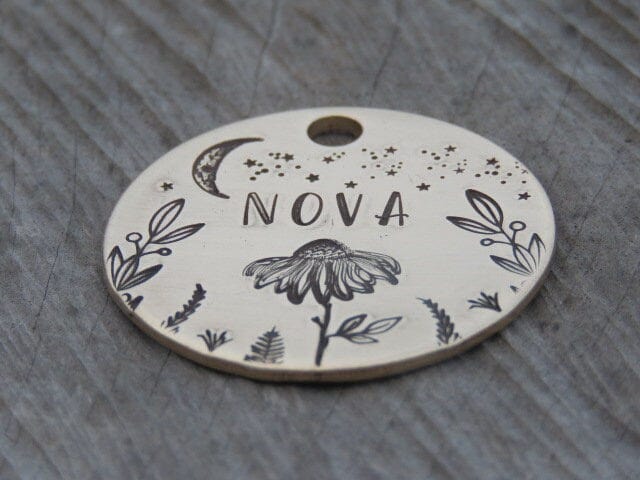 Native Wolf Pet Tags NOVA