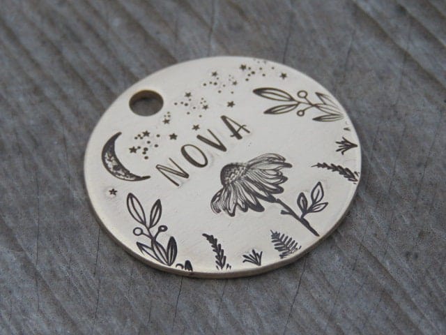 Native Wolf Pet Tags NOVA