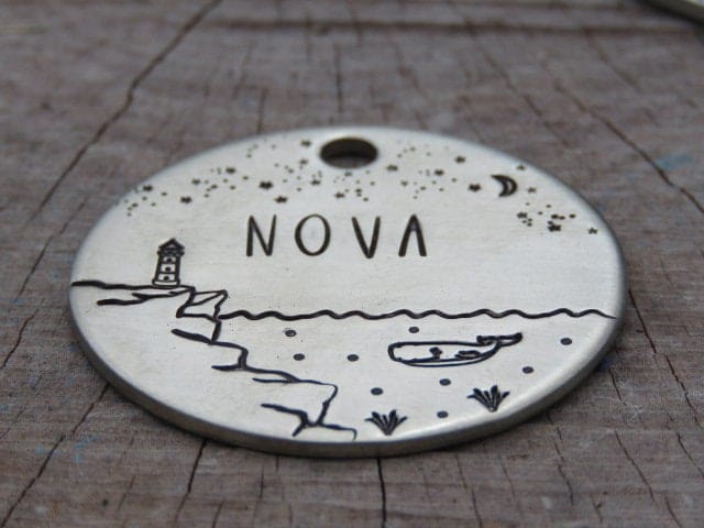 Native Wolf Pet Tags NOVA