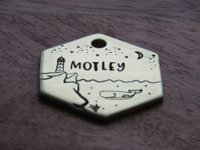 Native Wolf Pet Tags NOVA