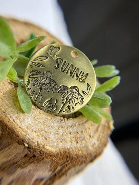 Native Wolf Pet Tags OAKLEY