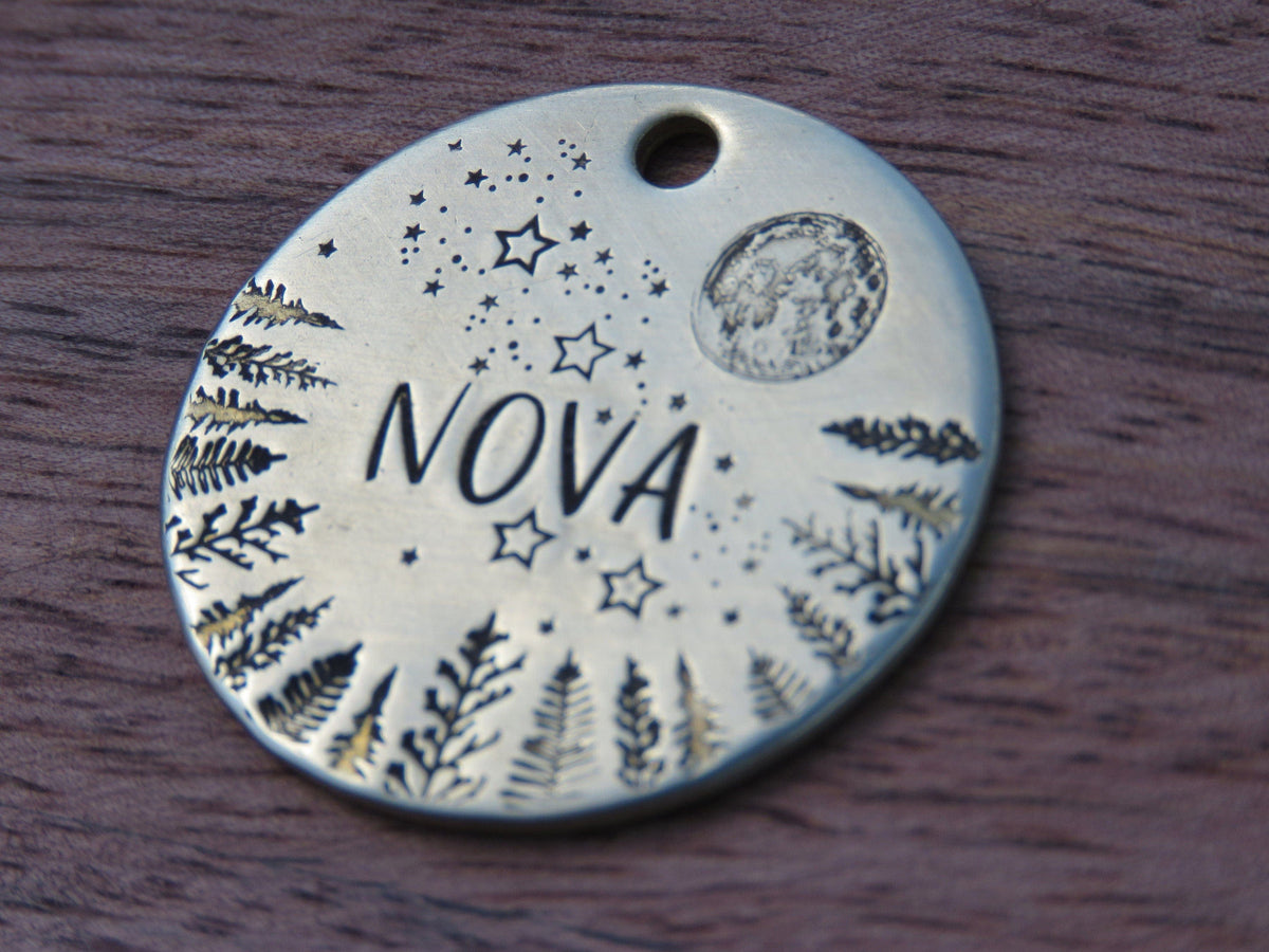 Native Wolf Pet Tags ODIIE