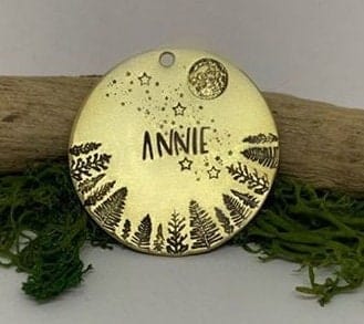 Native Wolf Pet Tags ODIIE