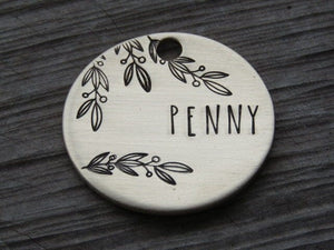 Native Wolf Pet Tags PENNY