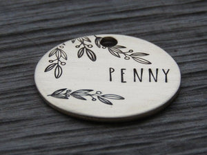 Native Wolf Pet Tags PENNY