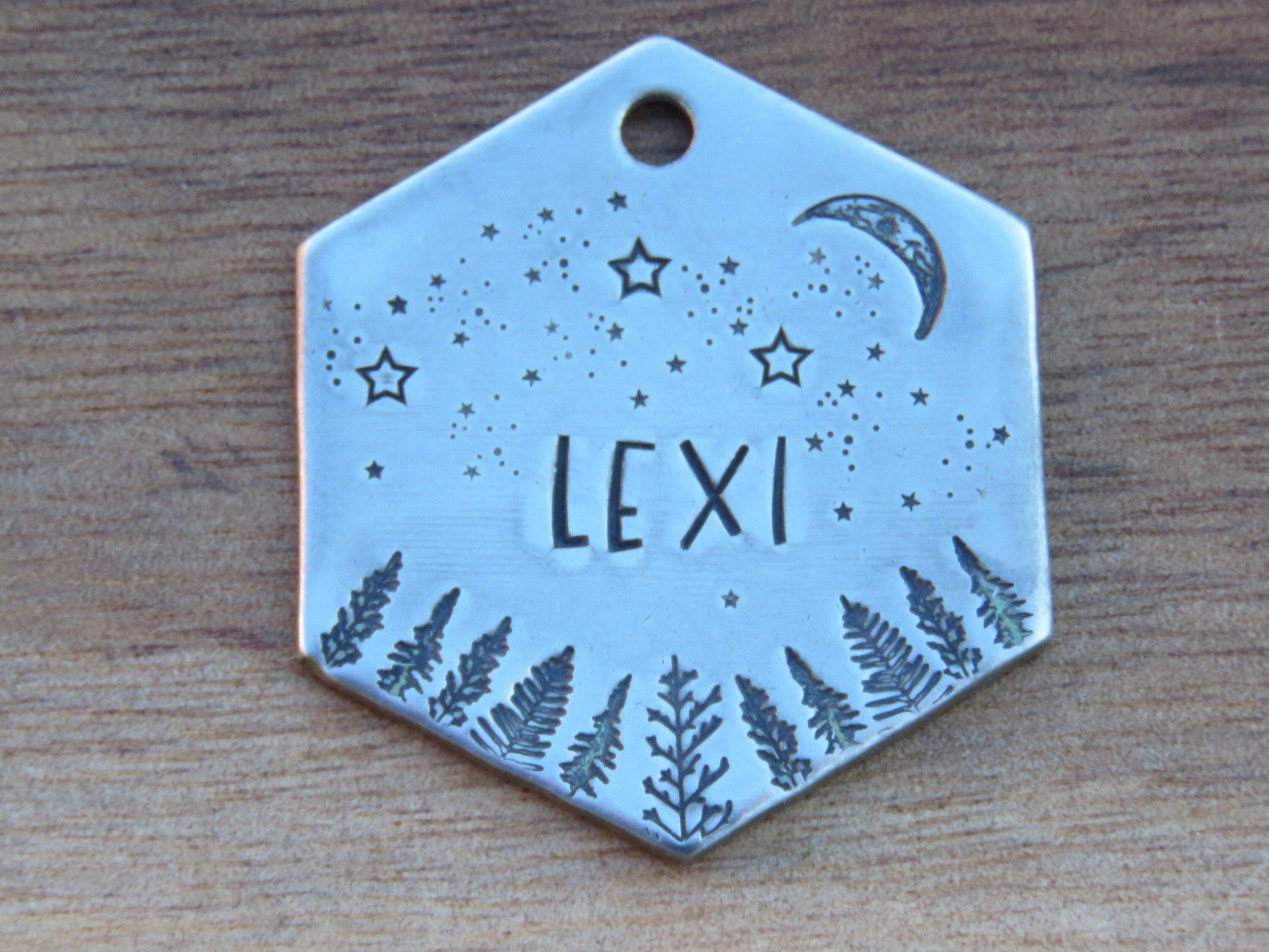 Native Wolf Pet Tags PICCOLO