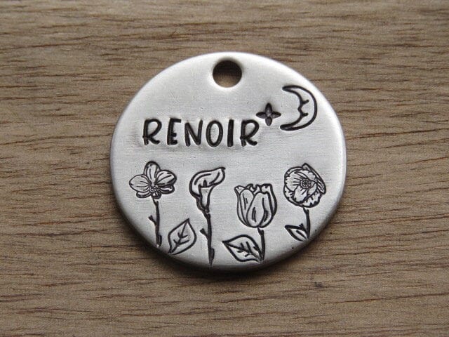 Native Wolf Pet Tags RENOIR