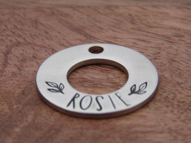 Native Wolf Pet Tags ROSIE