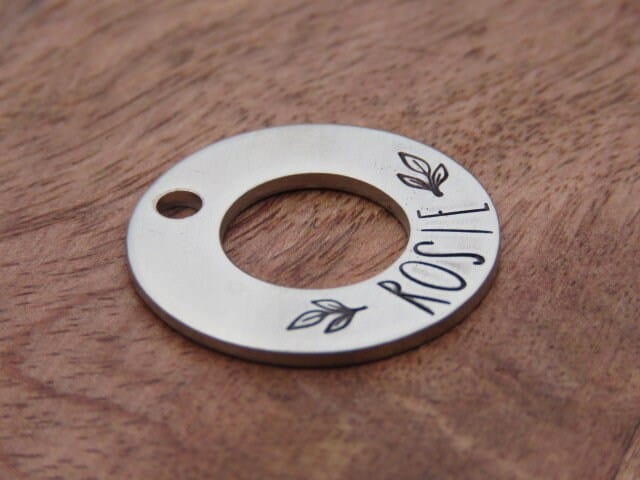 Native Wolf Pet Tags ROSIE