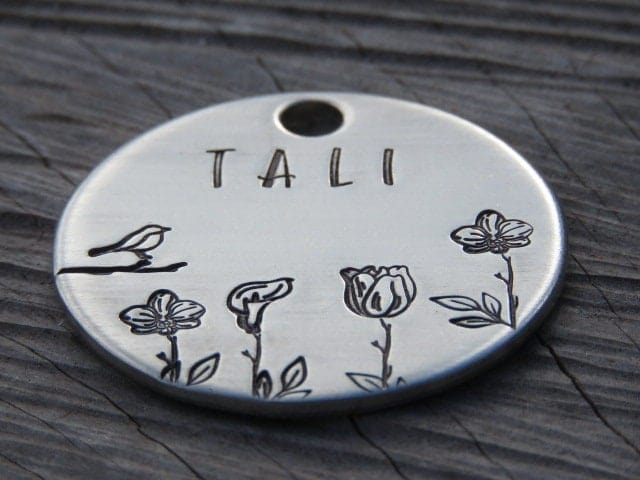 Native Wolf Pet Tags SCOUT