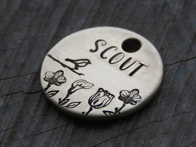 Native Wolf Pet Tags SCOUT